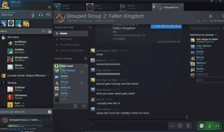 Steam Chat