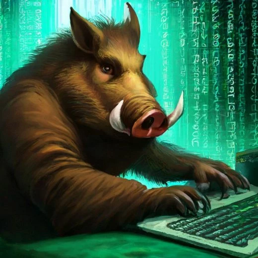 А это нейрокабан, кнопает что-то… <3