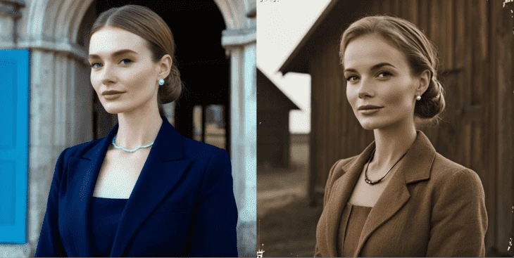 Пример изменения стиля фотографии