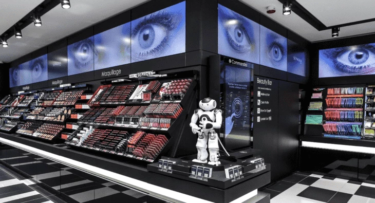 Цифровой магазин Sephora Flash