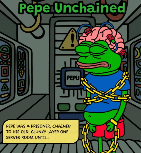 Дизайн Pepe Unchained