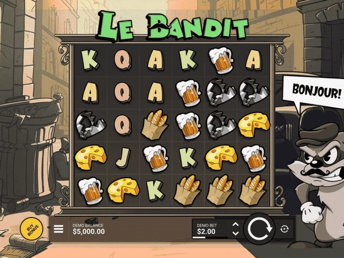 Оригинальный слот Le Bandit