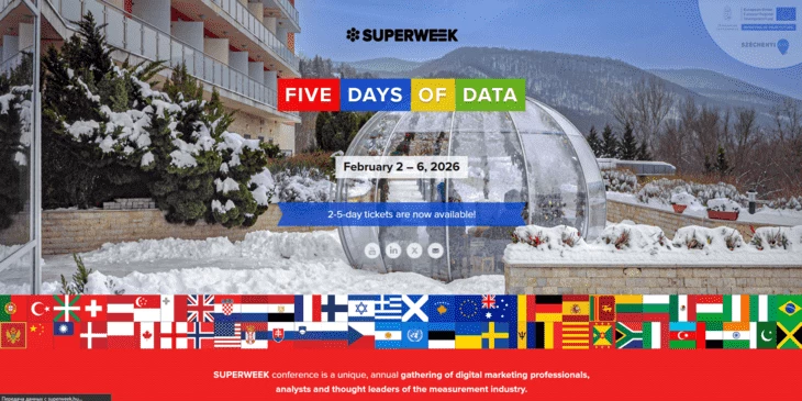 Главная страница конференции Superweek