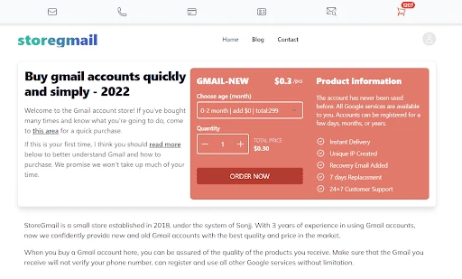 smailpro.com - временные электронные адреса gmail