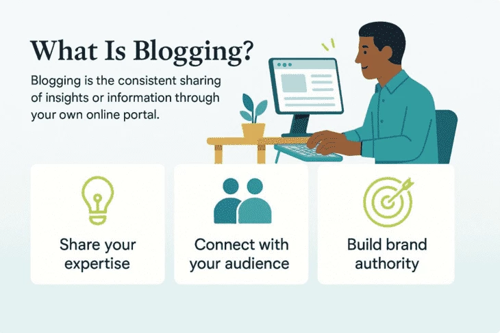 Blogging (source: Business.com)