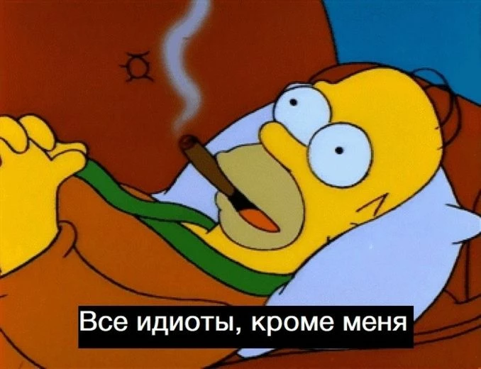 Истинный идиотизм — это считать идиотам всех вокруг