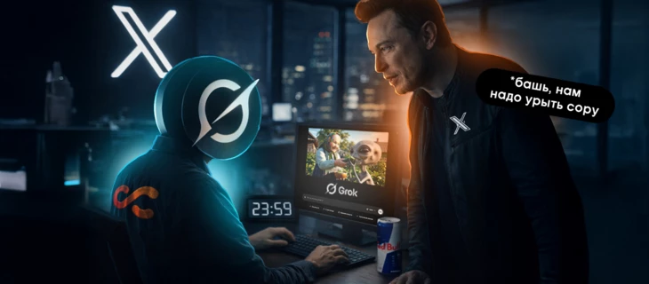 Grok — бесплатный аналог Sora 2 для генерации видео от Илона Маска