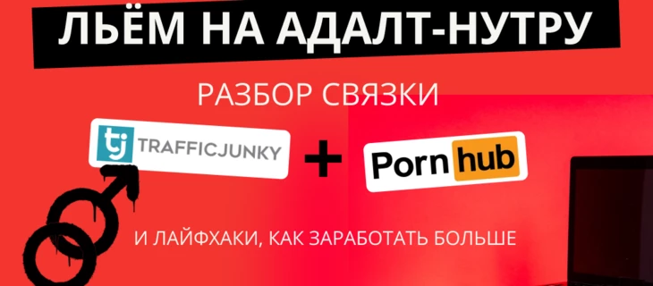 Льём на адалт-нутру: разбор связки TrafficJunky + Pornhub и лайфхаки, как заработать больше