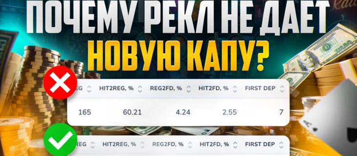 Почему НА САМОМ ДЕЛЕ рекл не дает новую капу?