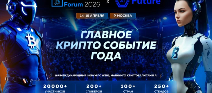 Blockchain Forum 2026: топ причин приехать в Москву 14–15 апреля