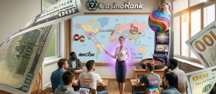 Самые популярные казино-игры по итогам 2025 года: исследование CasinoRank
