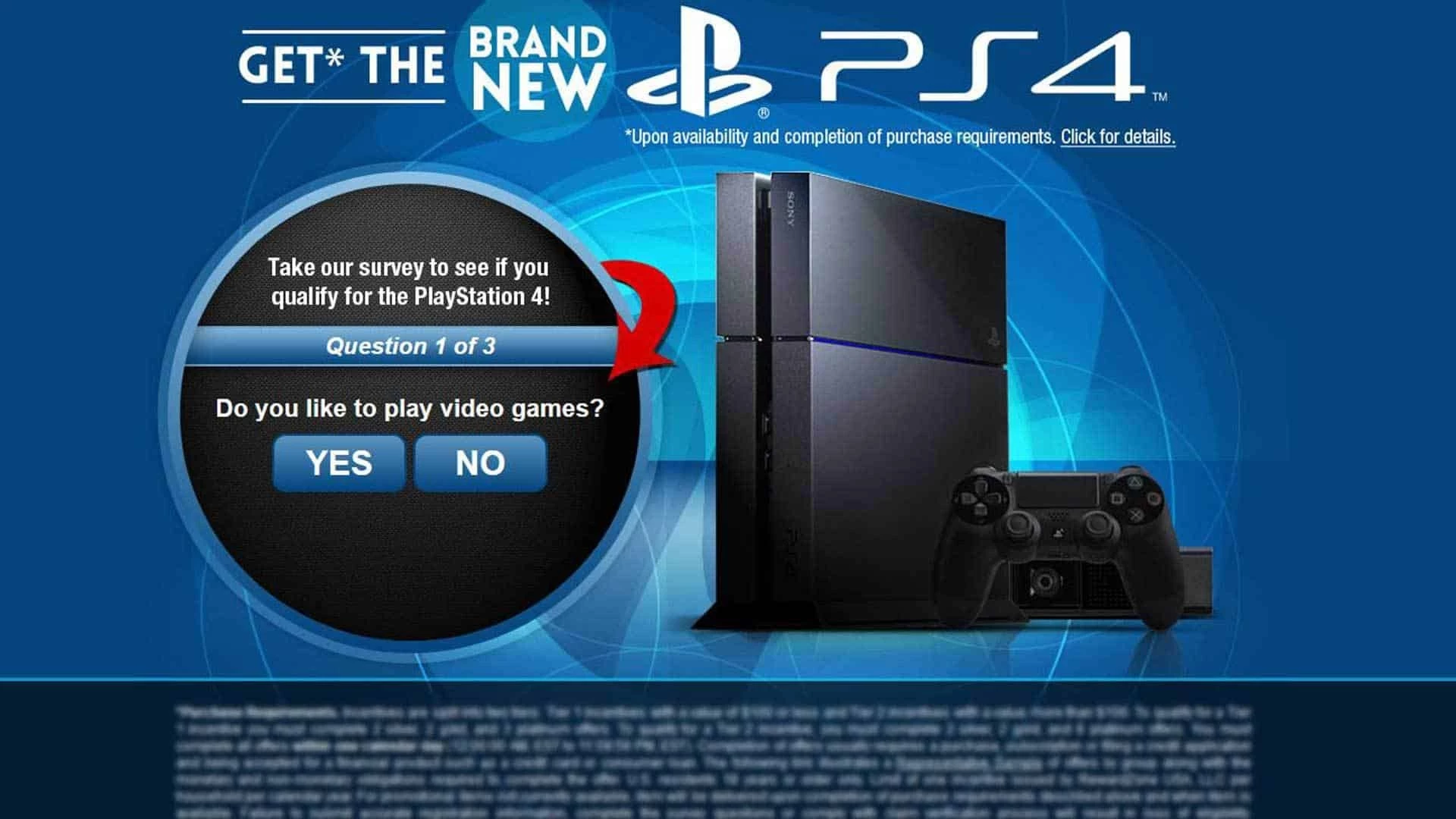 Розыгрыш PS4