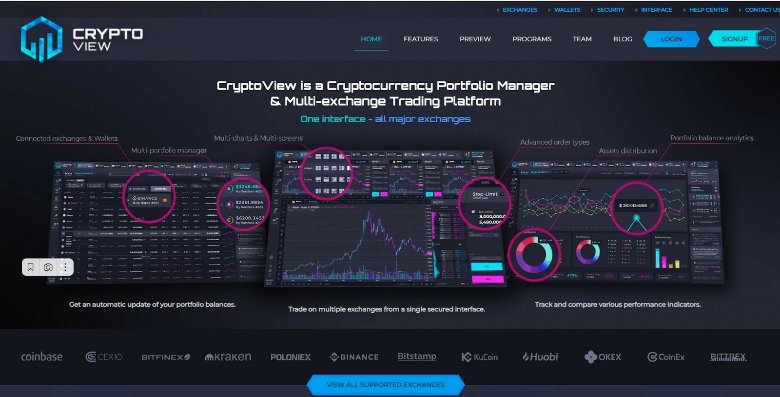 Сканер для крипты CryptoView