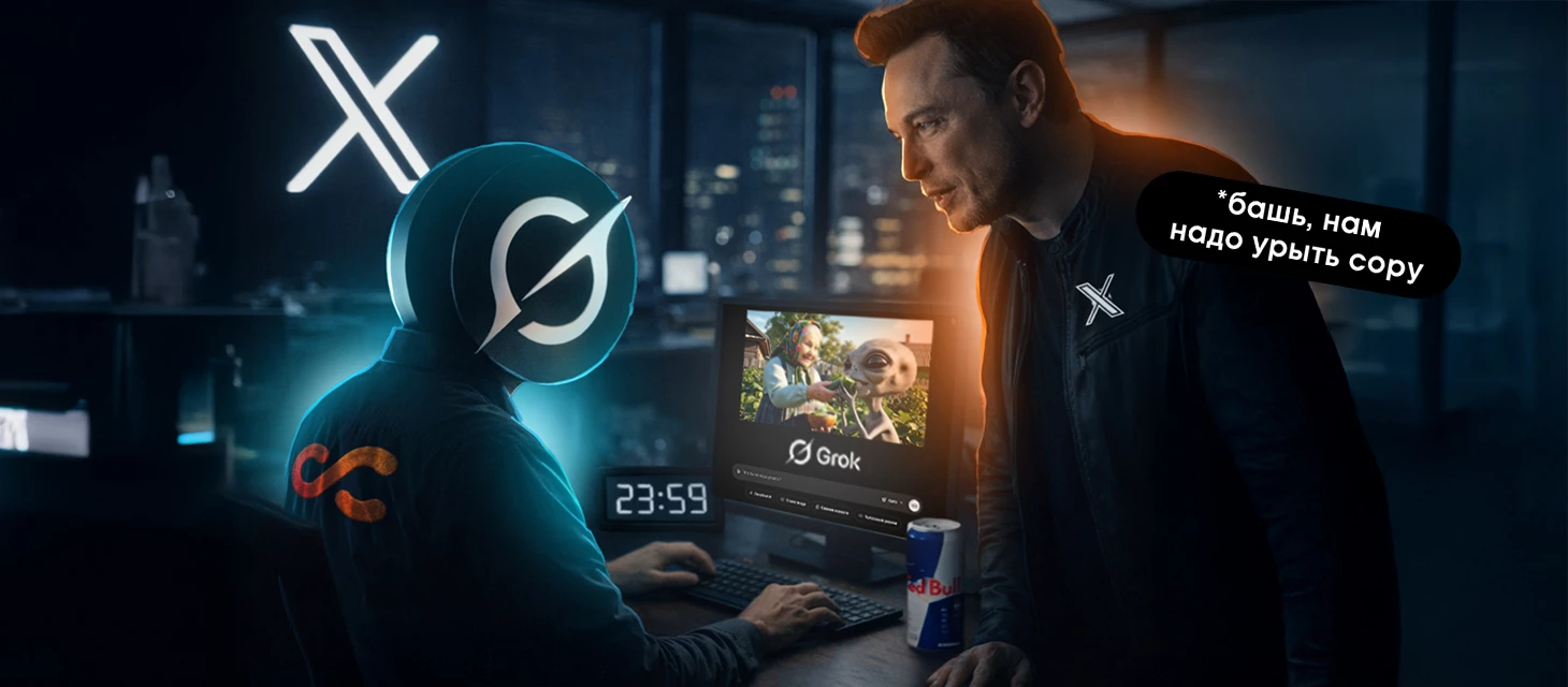 Grok — бесплатный аналог Sora 2 для генерации видео от Илона Маска