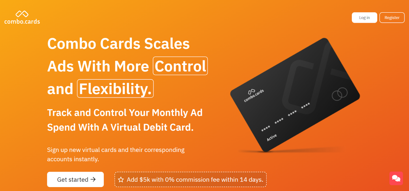 Combo.Cards - виртуальные карты под рекламные кабинеты соцсетей