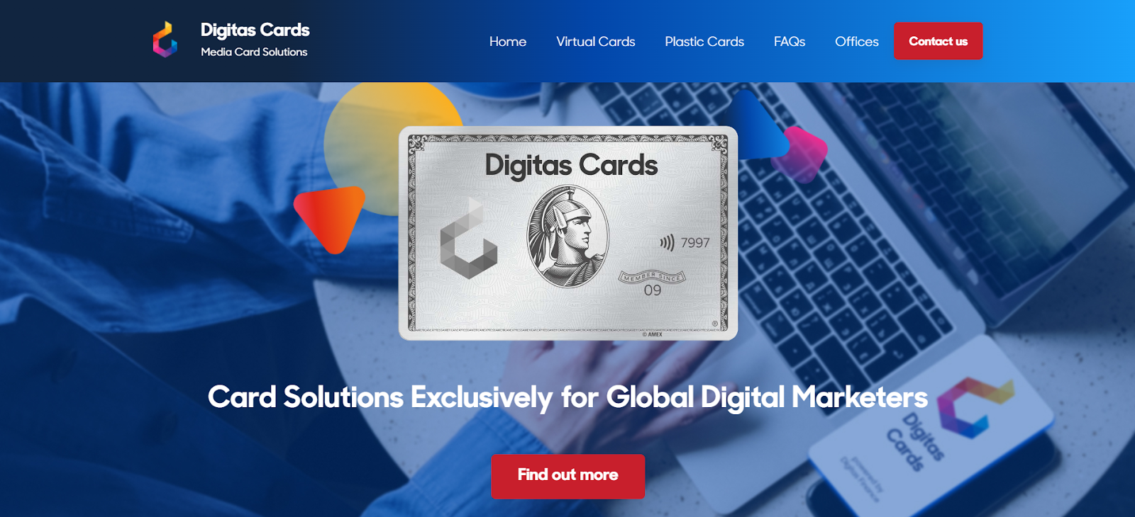 DigitasCards - виртуальные долларовые карты