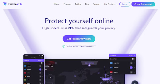 Proton VPN - швейцарский сервис для компьютеров