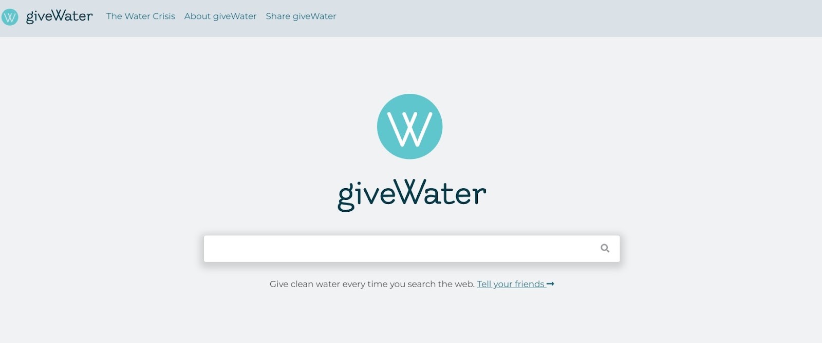 Зарубежный поисковик GiveWater
