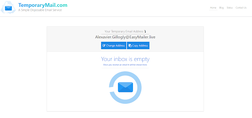 TemporaryMail - сервис для временной почты без регистрации