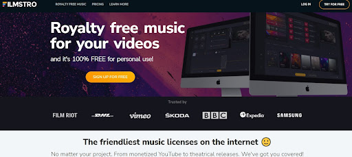 Сайт с музыкой для озвучки видео на Ютубе по Royalty Free