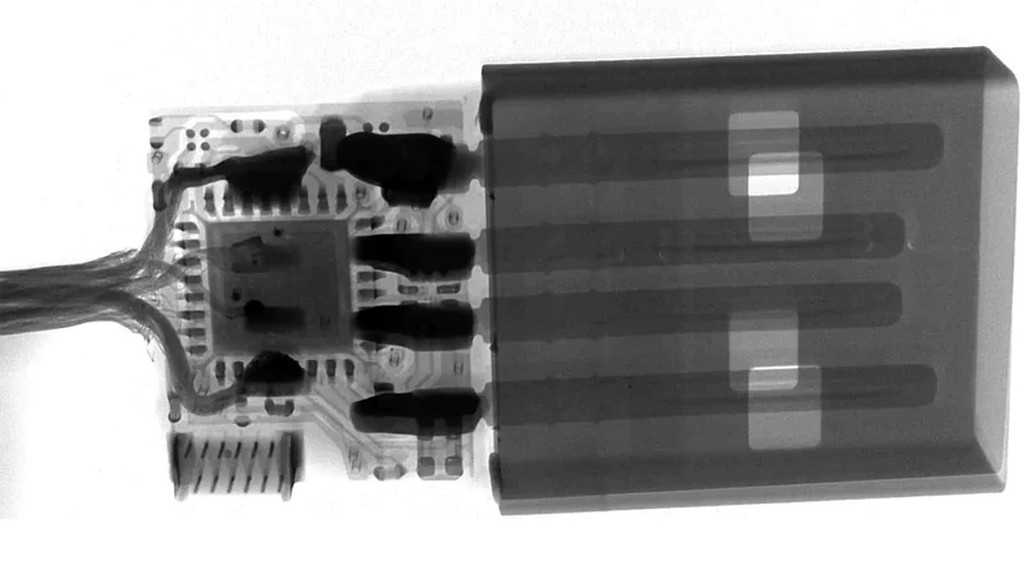 Рентгеновский снимок кабеля O.MG — внутри кейлогер, веб-сервер и взломщик Wi-Fi