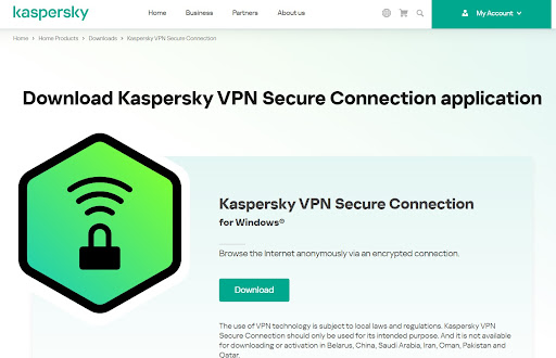 Kaspersky VPN Secure Connection - один из топовых vpn для ПК