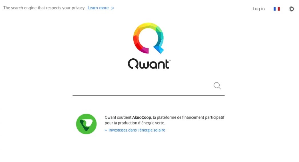 Qwant - французская поисковая система интернета