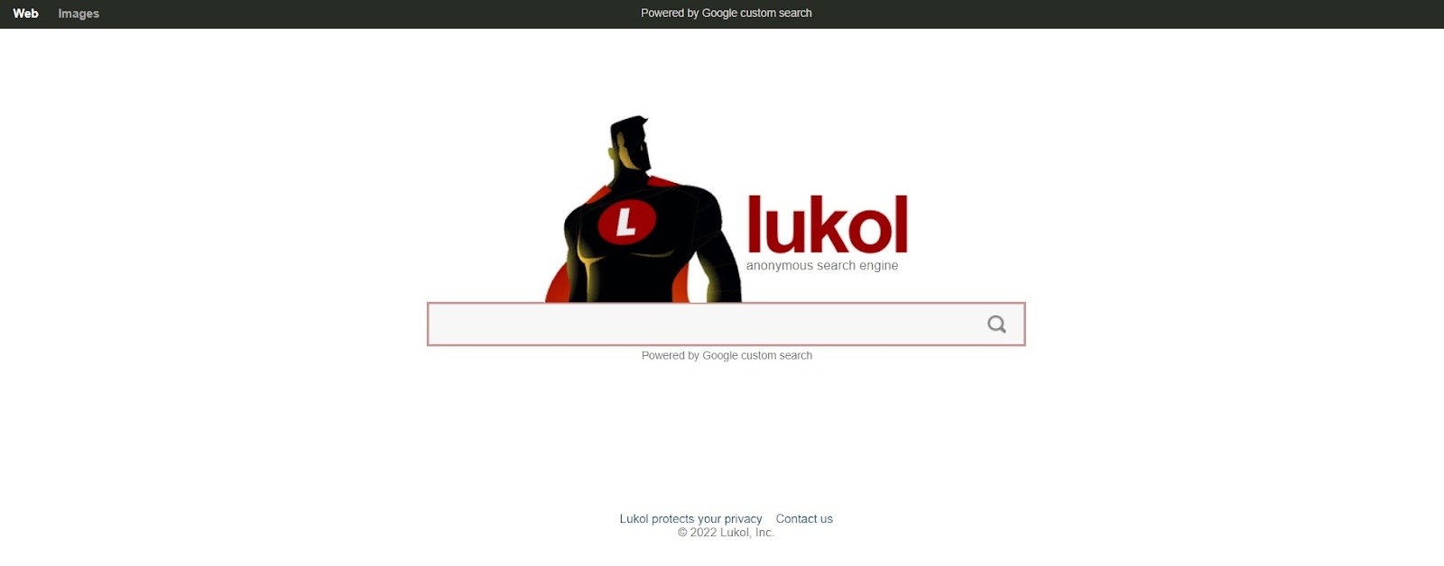 Lukol - поисковая система на английском