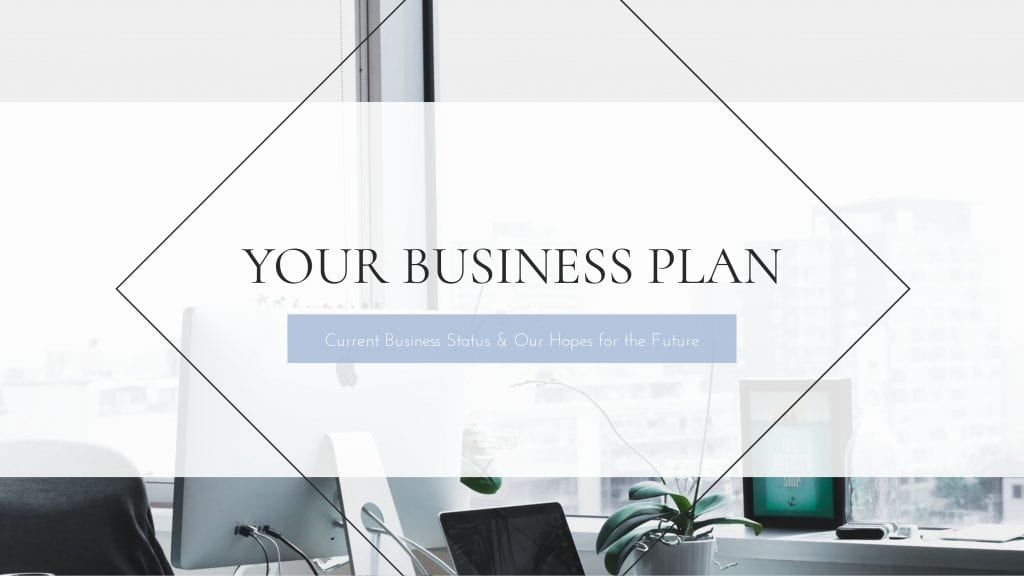 Вариант титульного листа бизнес-плана